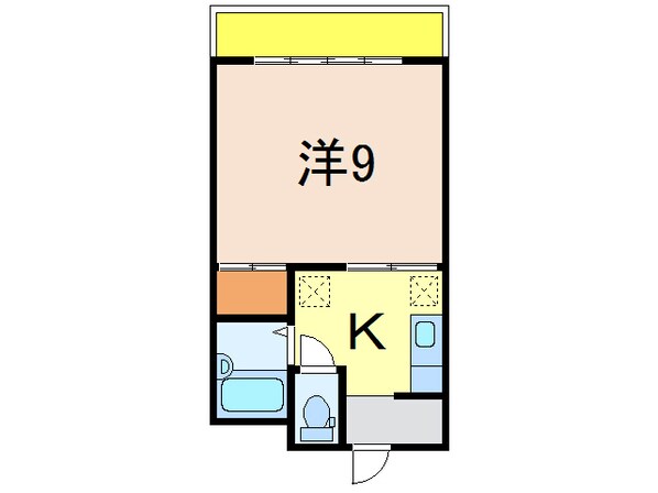 グリーンタウンの物件間取画像